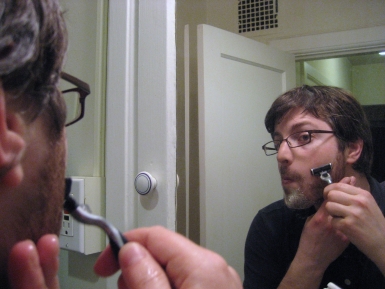 Step 4 of Beard Removal