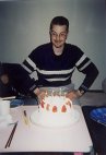 Chris and cake