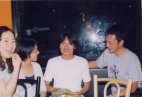 Yukari, Taiza, his girlfriend and Takahiro